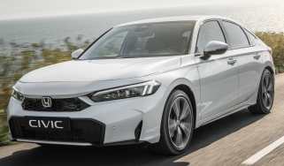 Honda Civic facelift - front 3/4